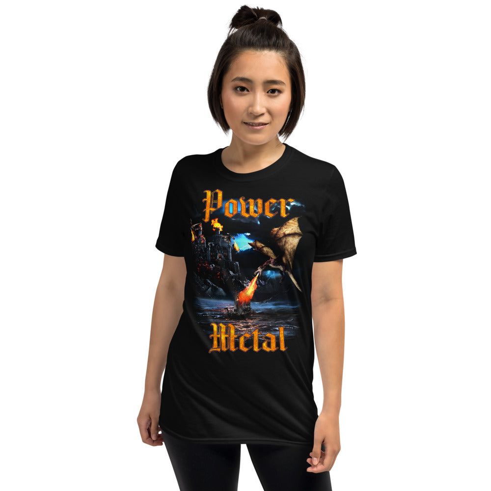 POWER METAL Short Sleeve Unisex T Shirt